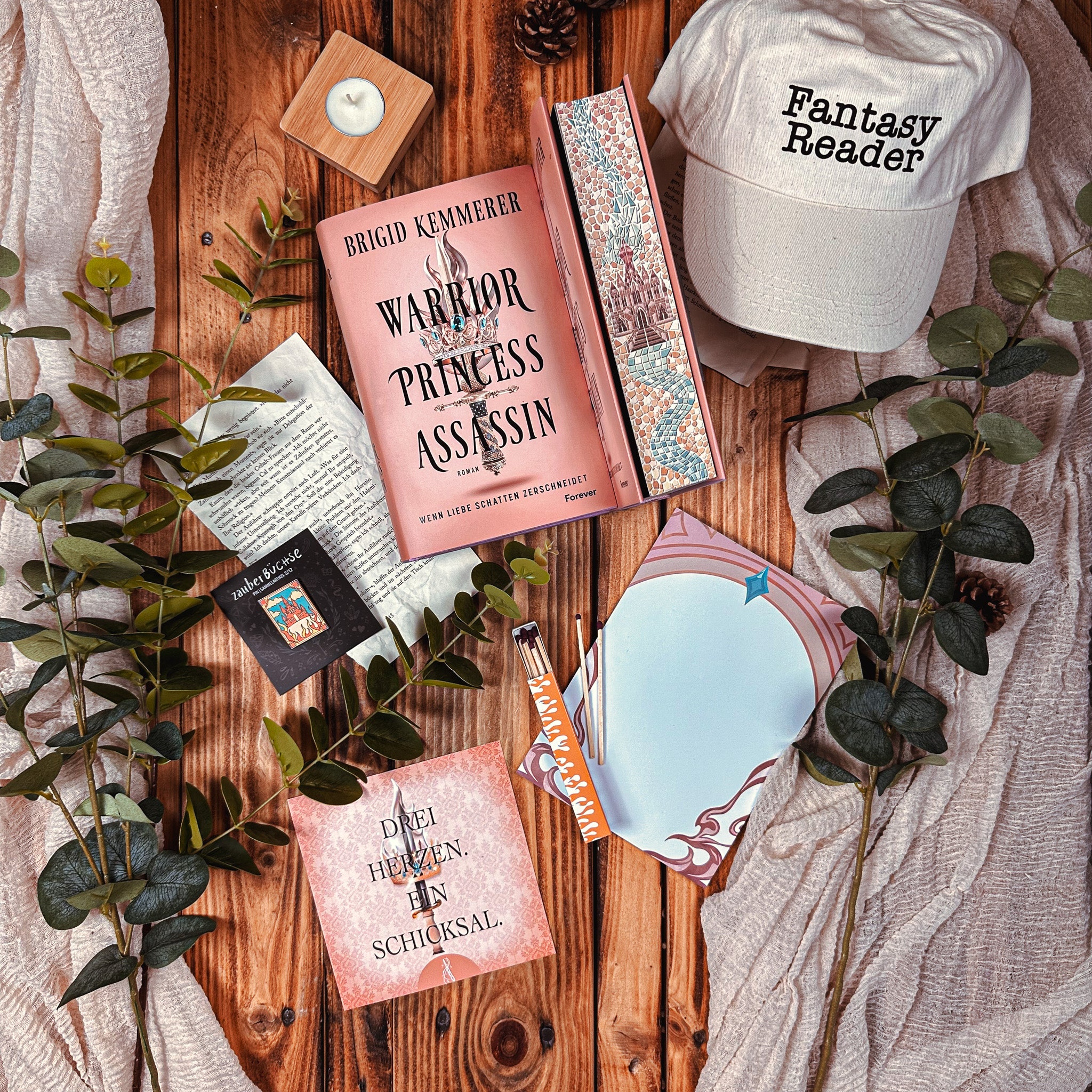 Cap "Fantasy Reader"