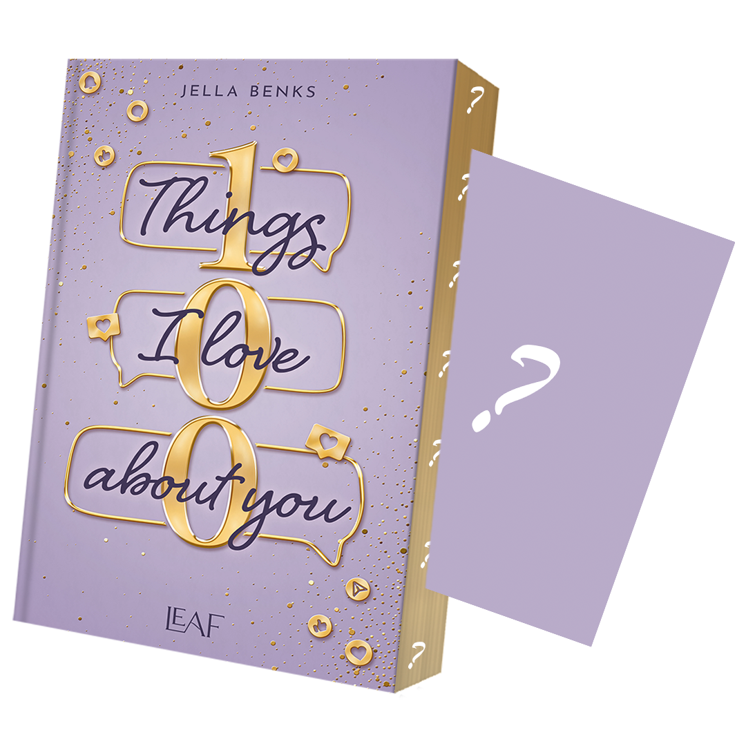 100 Things I Love About You mit Farbschnitt