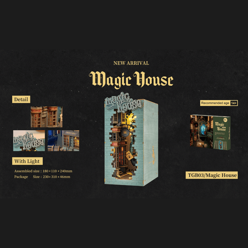 Book Nook "Magic House"