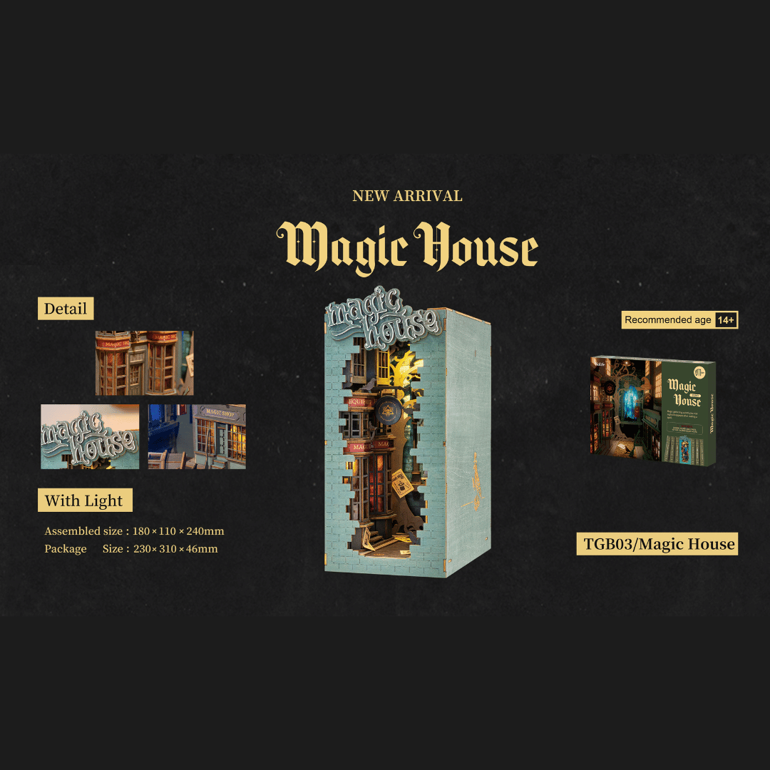 Book Nook "Magic House"