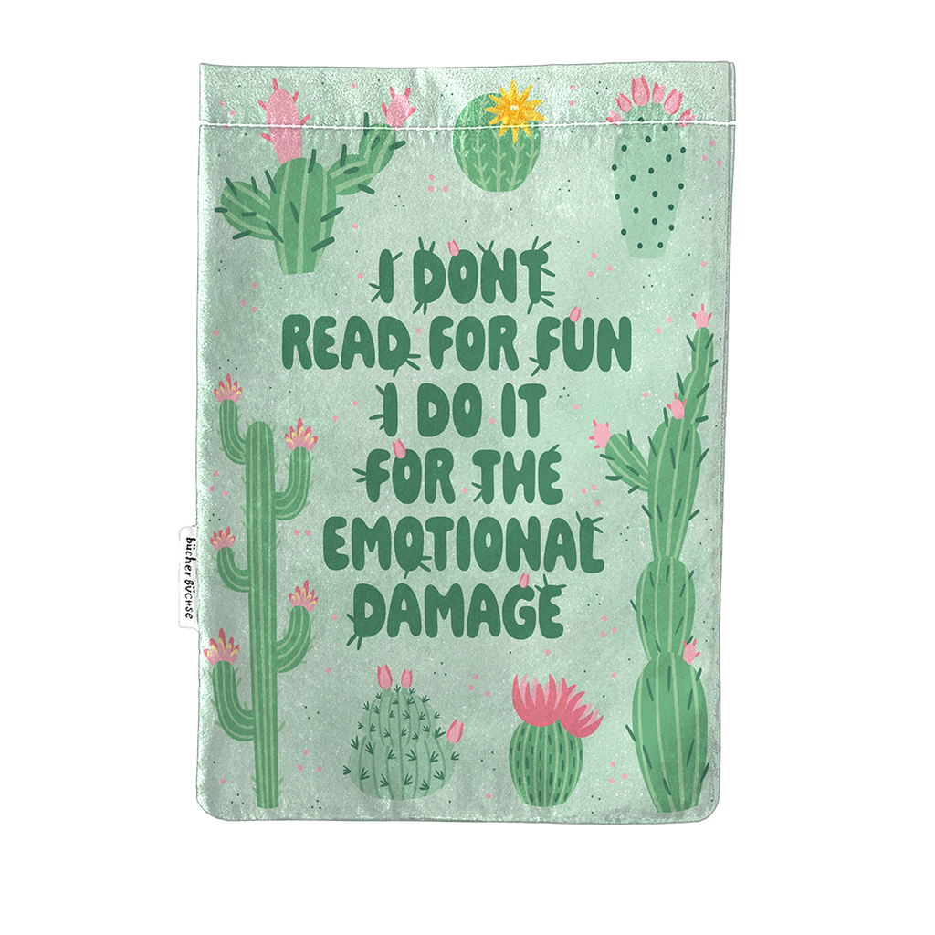 Buchhülle "Emotional Damage"