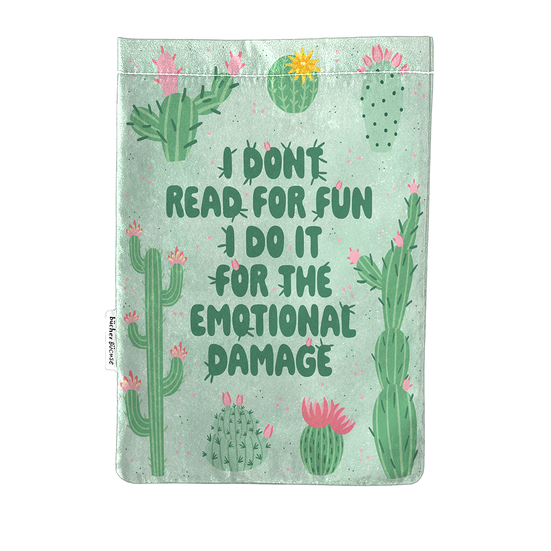 Buchhülle "Emotional Damage"