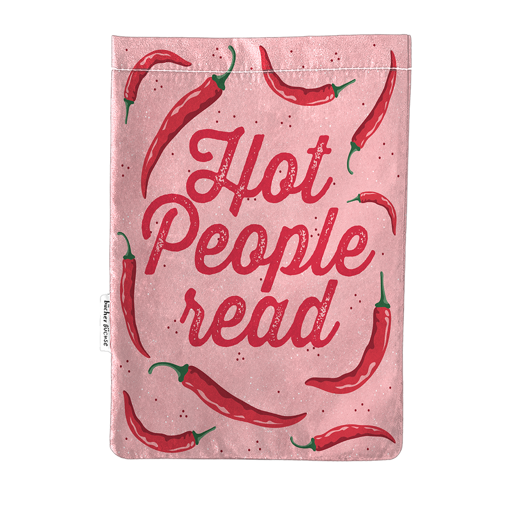 Buchhülle "Hot People Read"