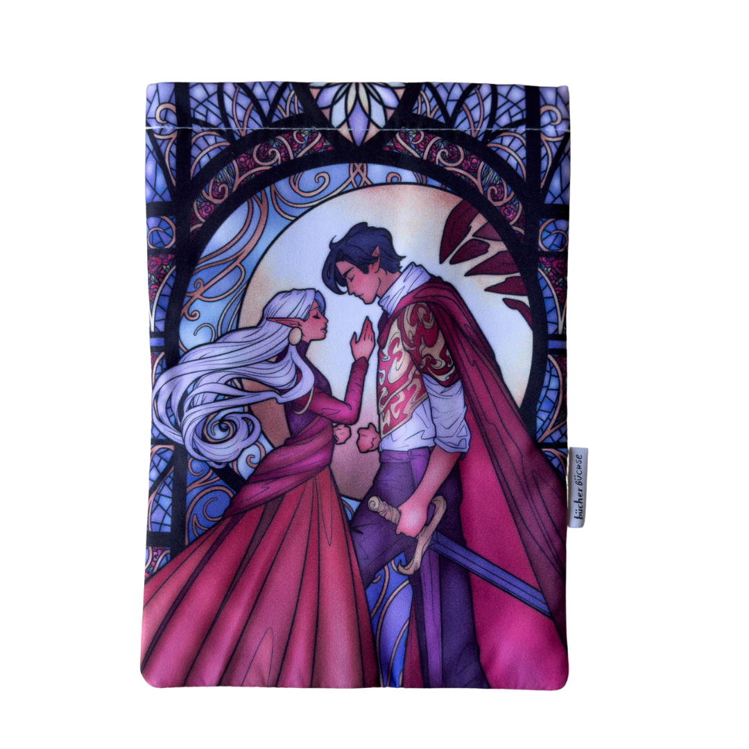 Buchhülle "Beauty and the Fae" von @francis.eden.art