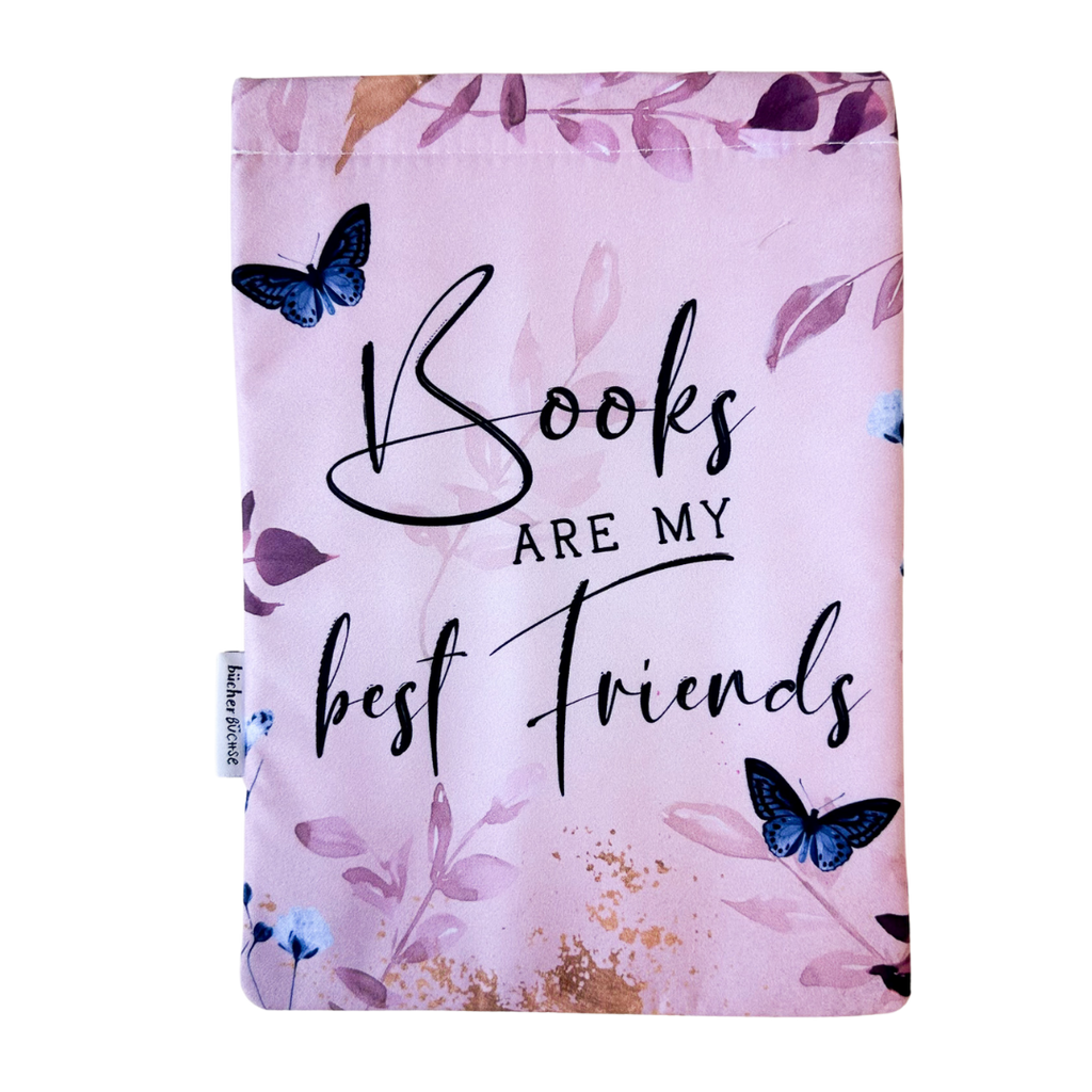 Buchhülle "Books are my best friends"