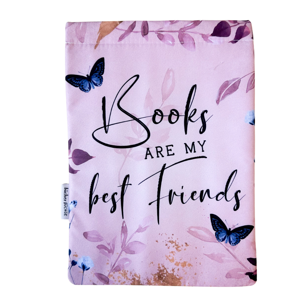 Buchhülle "Books are my best friends"