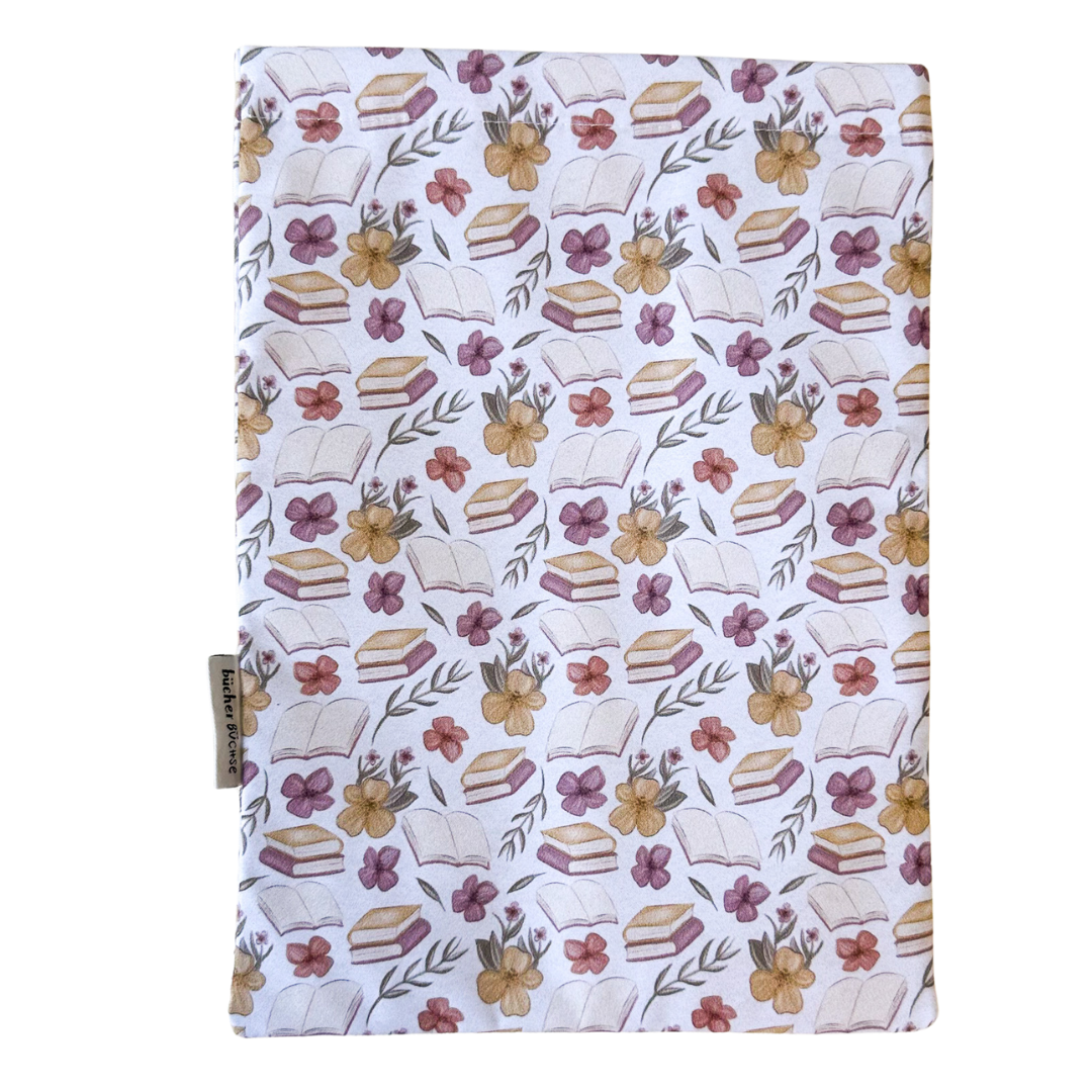 Buchhülle "Buchiges Muster" von @catarinabookdesigns