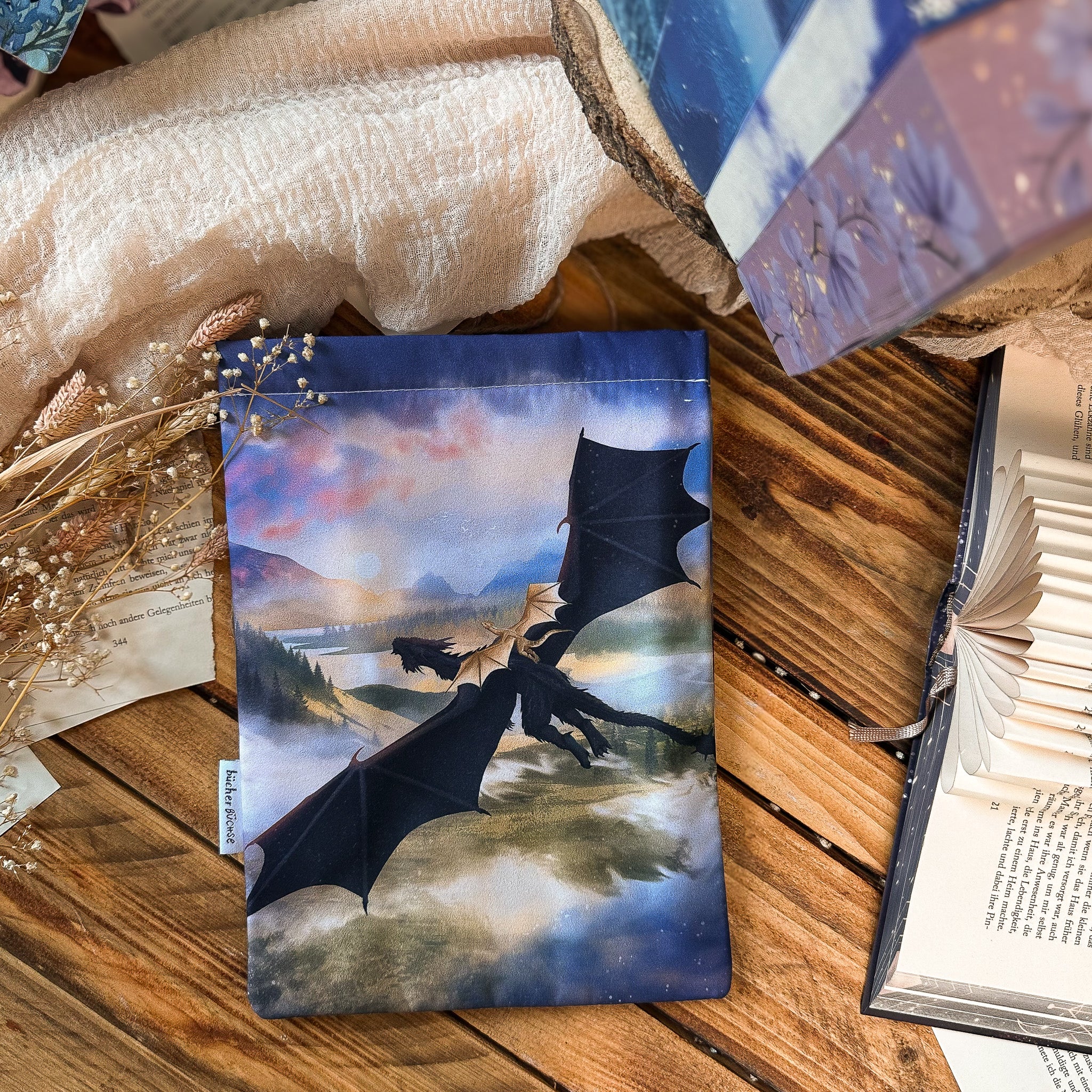 Buchhülle "Fourth Wing"