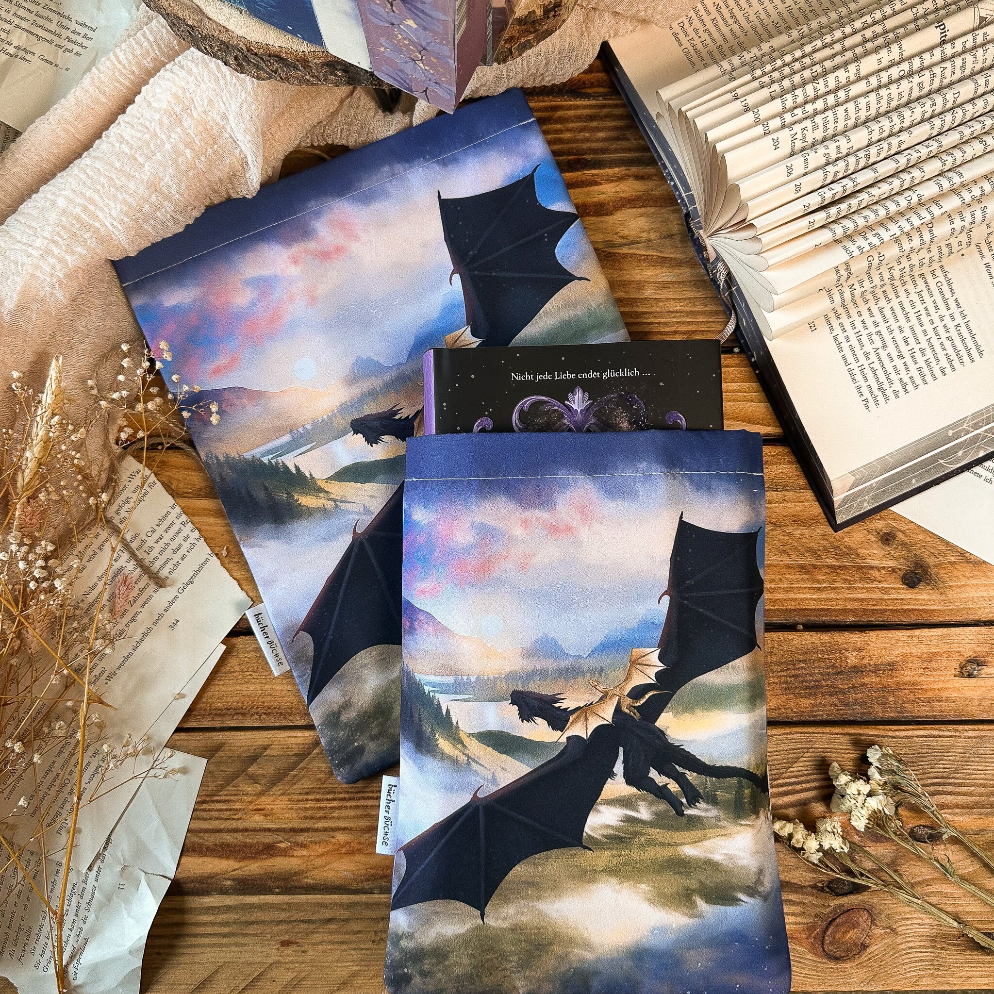 Buchhülle "Fourth Wing"