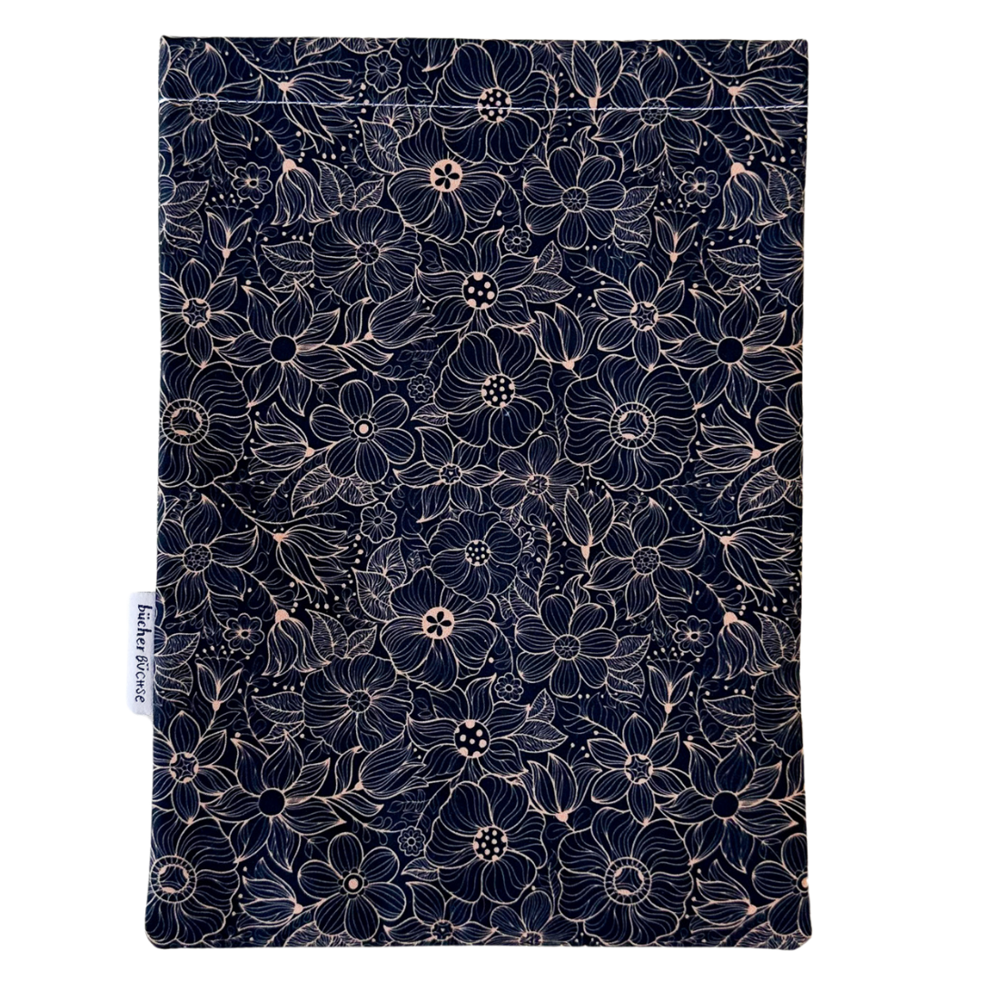 Buchhülle "Golden Flowers"