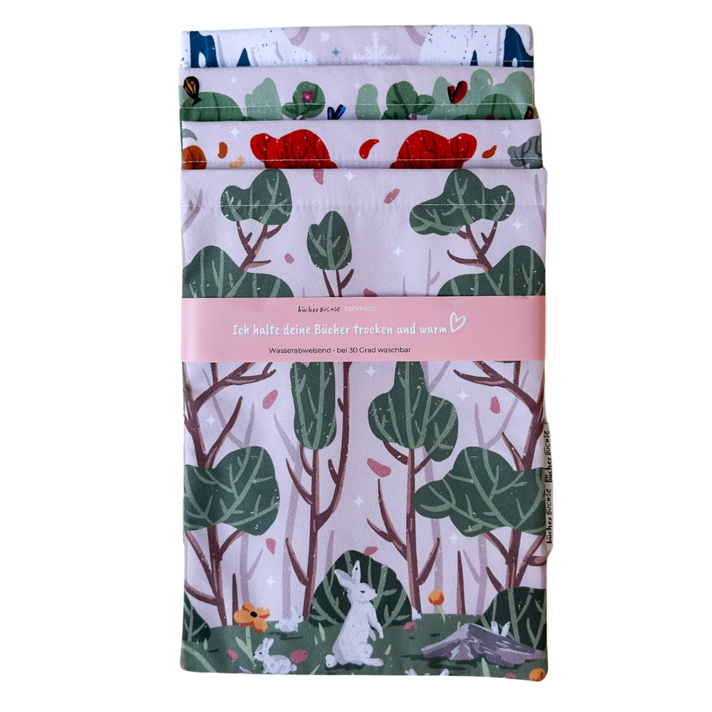 Buchhüllen-Bundle "Jahreszeiten"