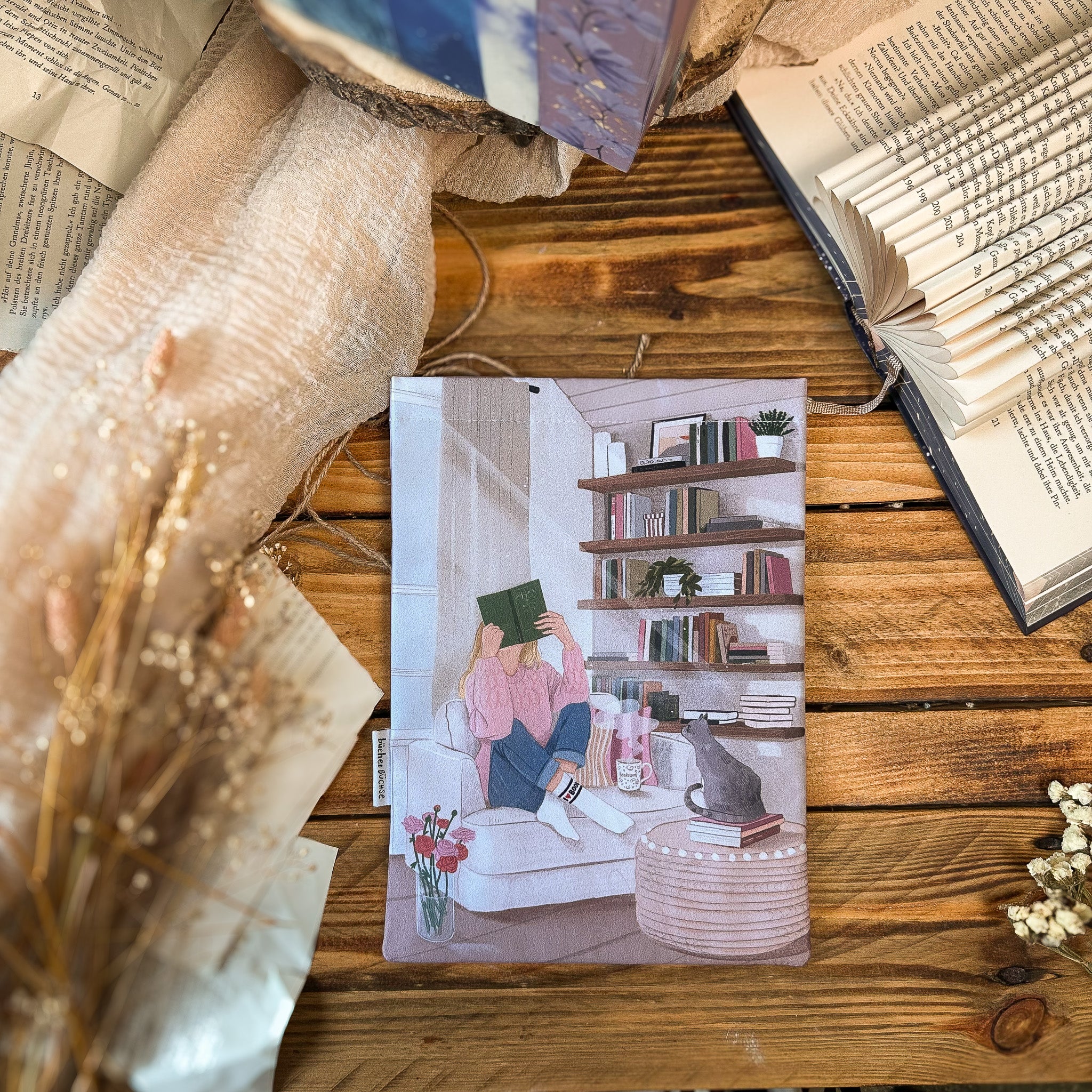 Buchhülle "Jubiläum" von @gebelwho