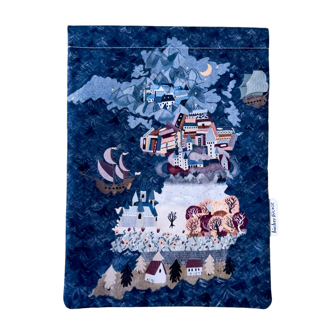 Buchhülle "Das Reich der sieben Höfe" von @leamelcher