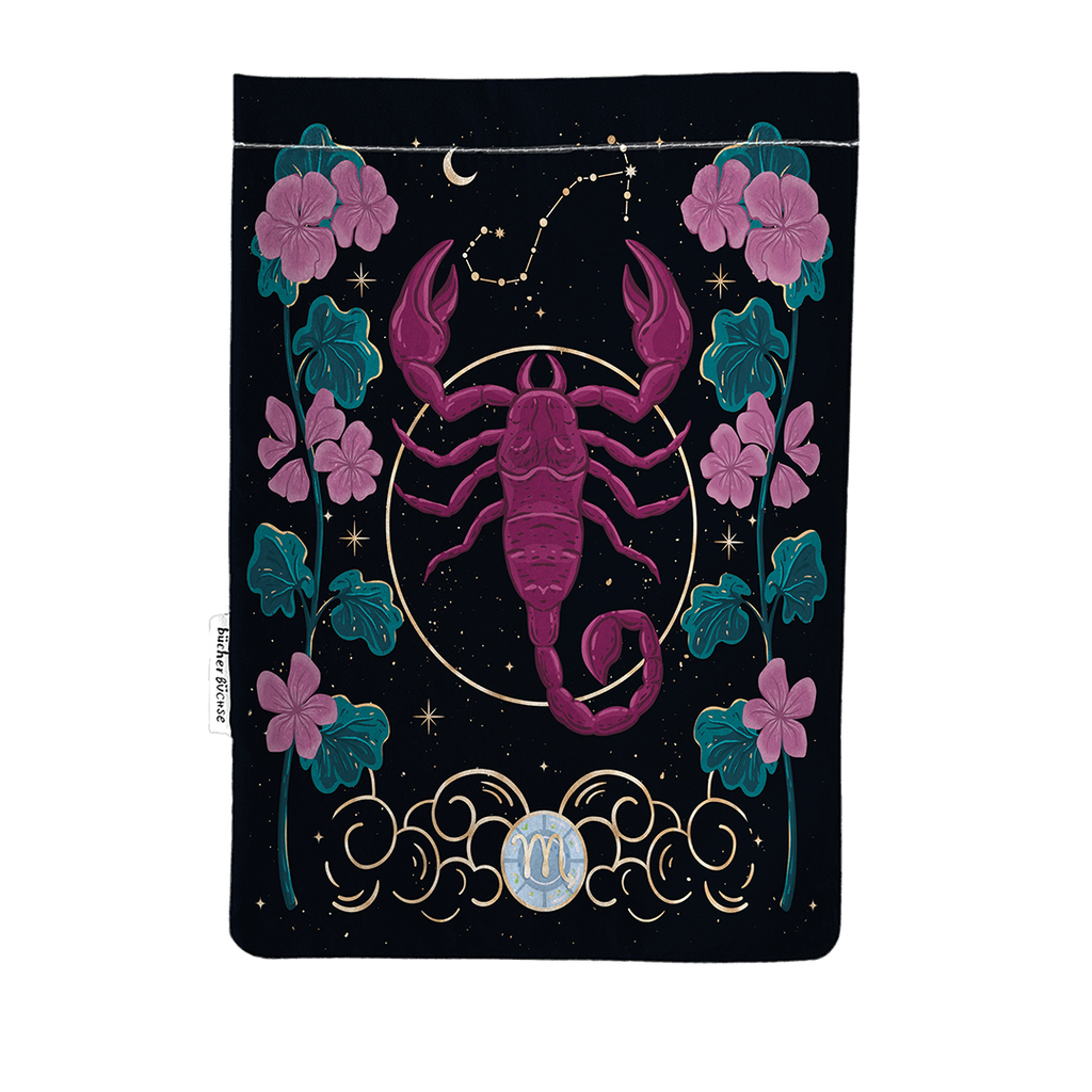 Buchhülle "Skorpion"