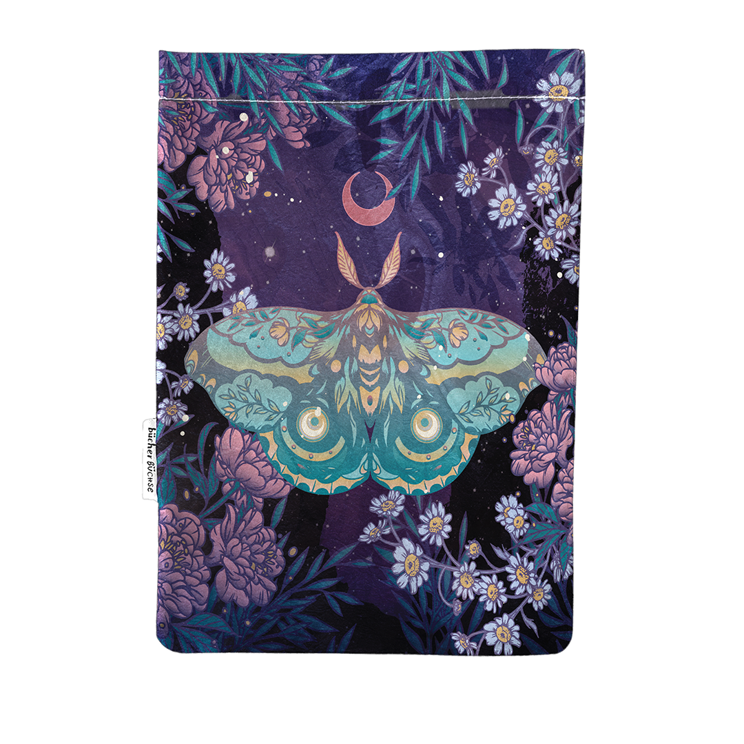 Buchhülle "Lunar Moth" M