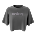 Crop Top "Morally Grey