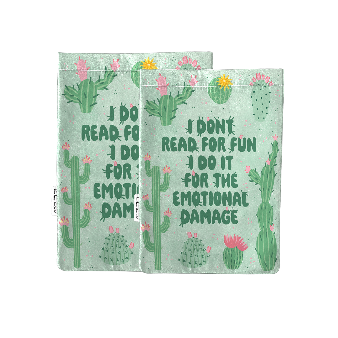 Buchhülle "Emotional Damage"