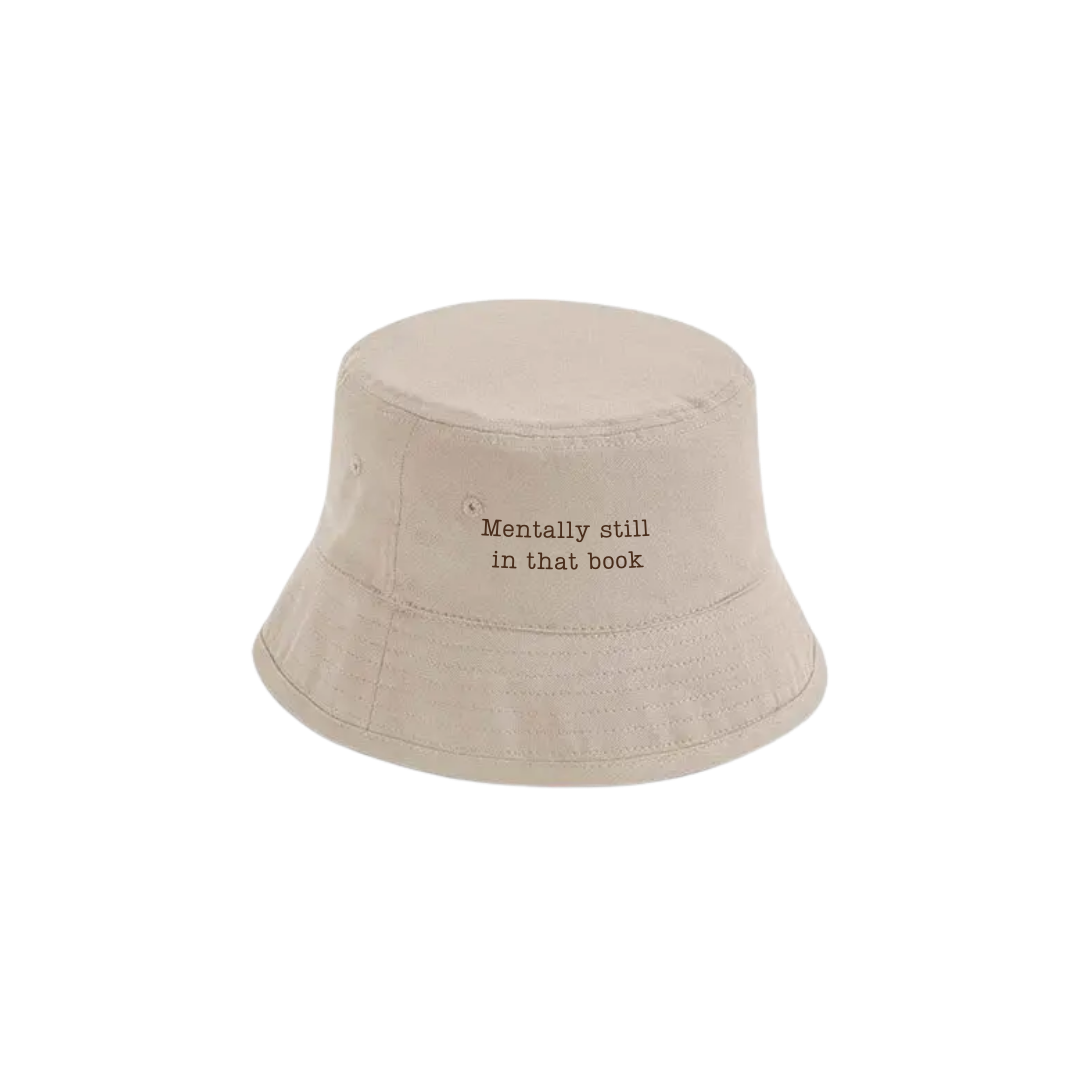 Anglerhut "Mentally still in that book"