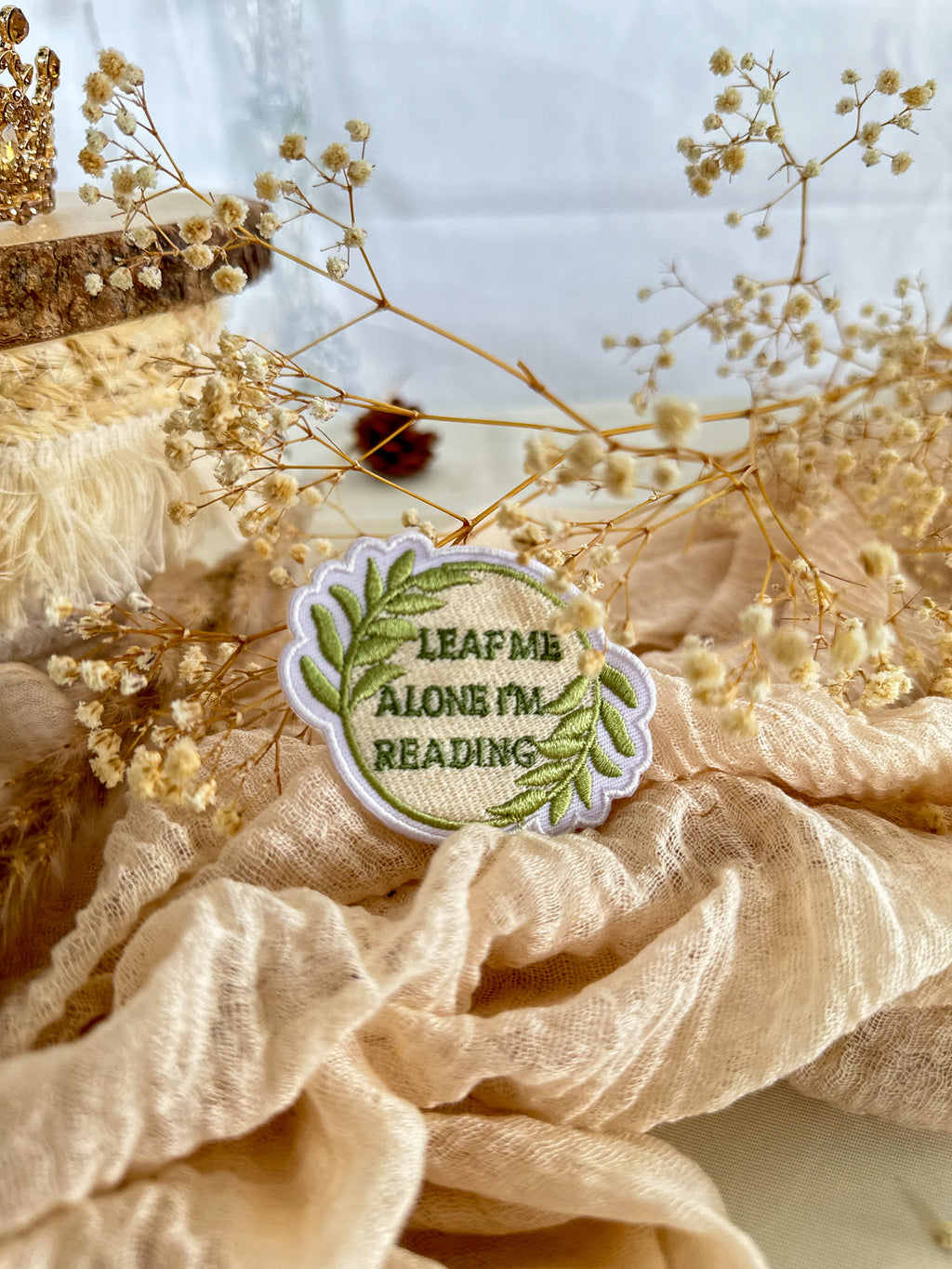 Patch "Leaf me alone I´m reading