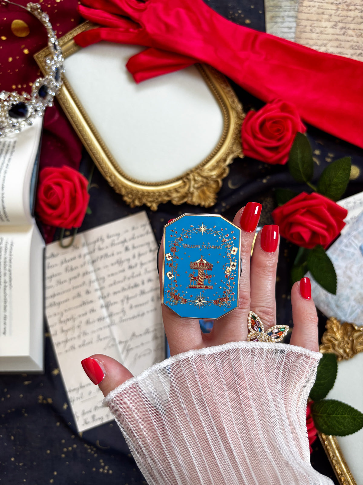 Magnetic Phone/eReader Grip Caraval