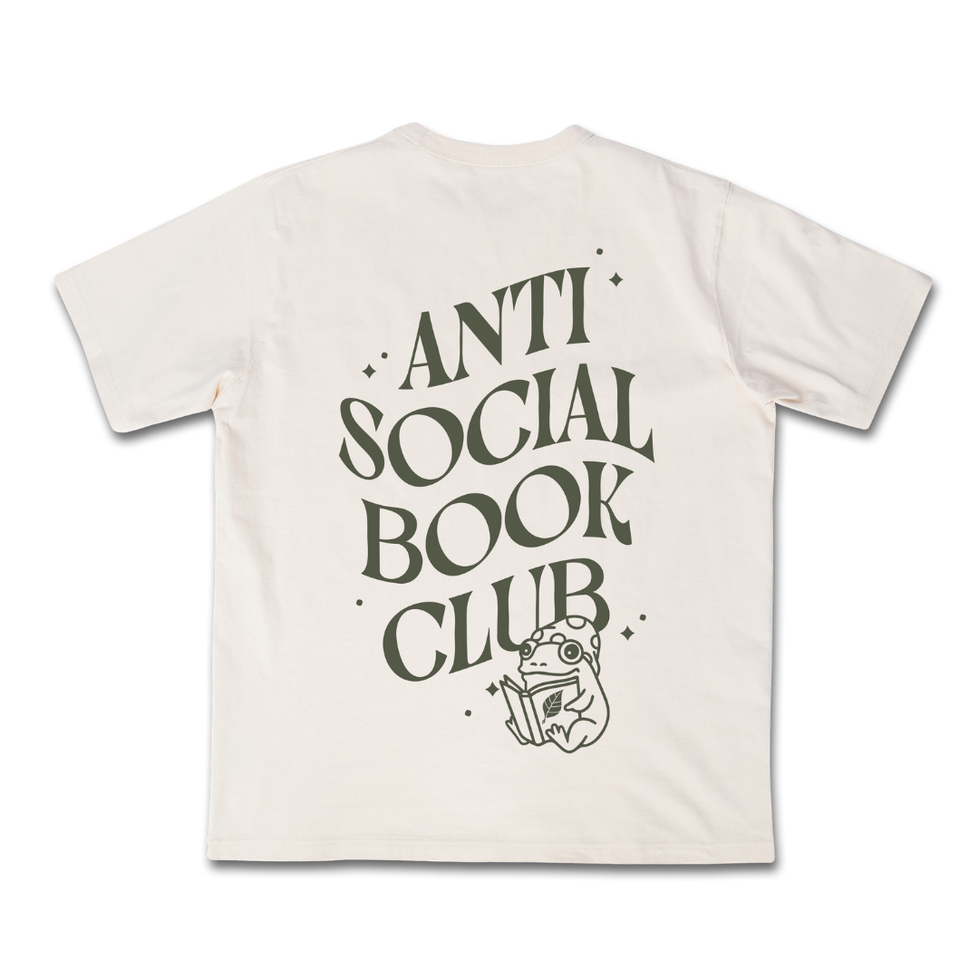 T-Shirt "Anti Social BookClub"