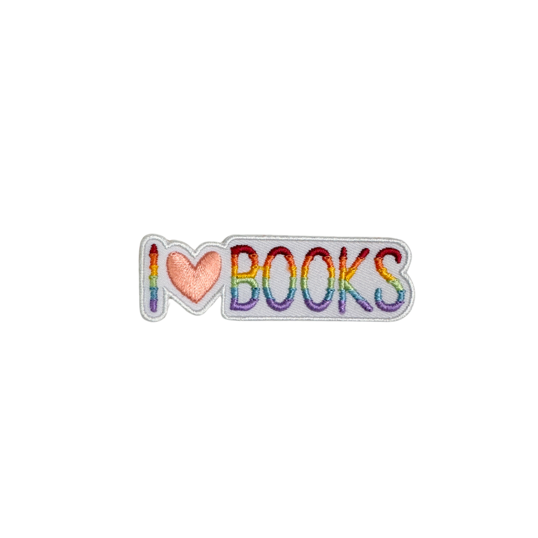 Patch "I love books"