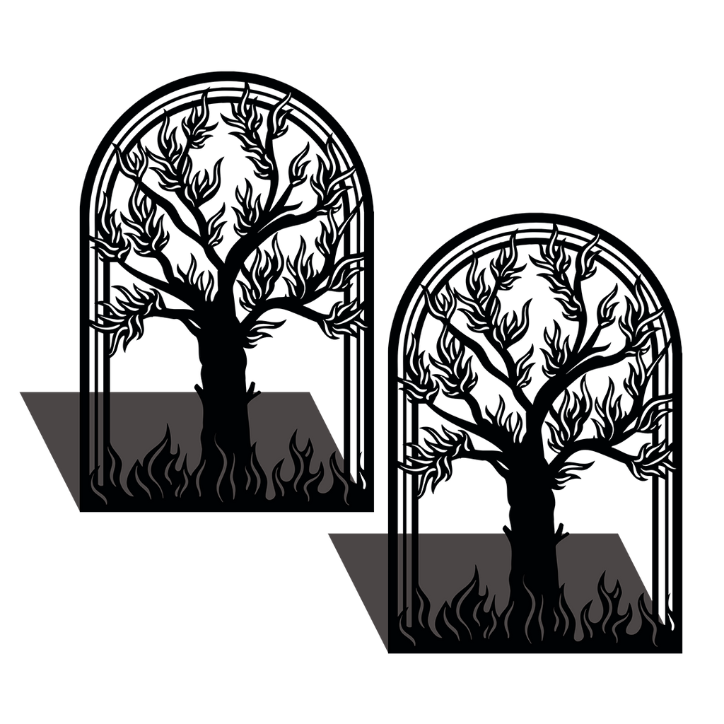 Buchstütze "Everflame