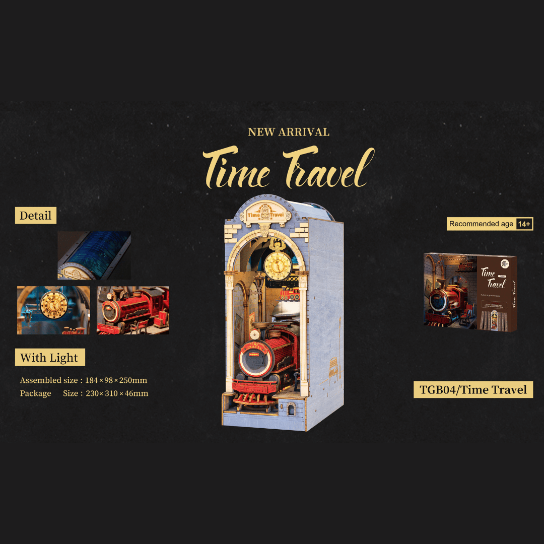 Book Nook "Time Travel"