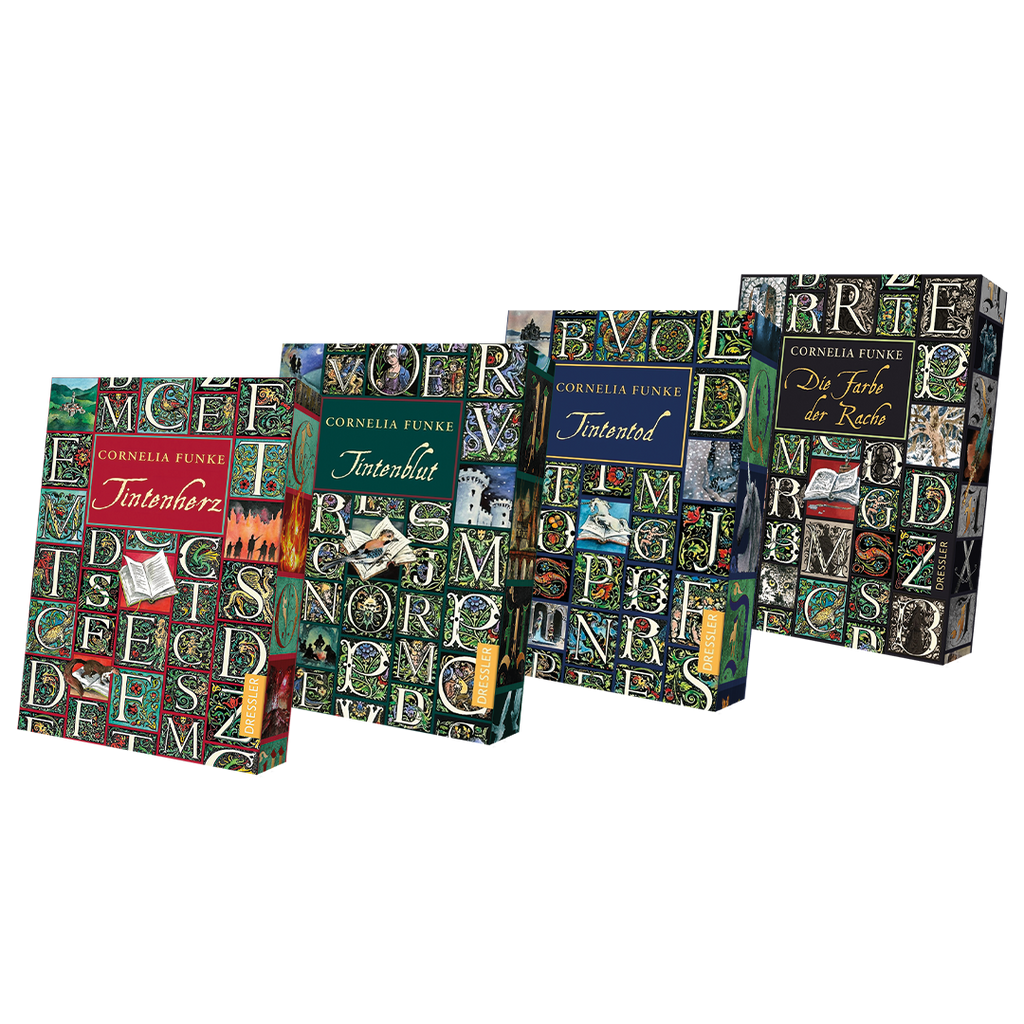 Tintenwelt 1-4 TASCHENBUCH Set als EXKLUSIVAUSGABE