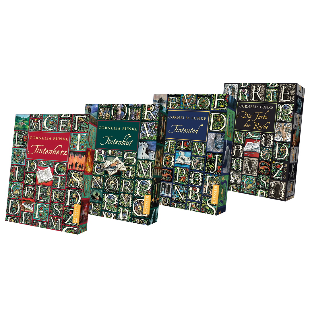 Tintenwelt 1-4 TASCHENBUCH Set als EXKLUSIVAUSGABE